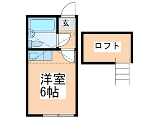ゼニスネクスト【2階】の間取り