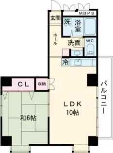 第二原嶋ビル【8階】の間取り