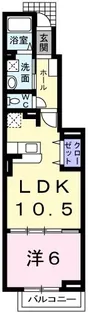 ソレイユIII【1階】の間取り