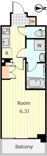 グランカーサ浦安【5階】の間取り