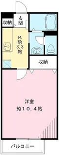 エンジェル観音台【1階】の間取り