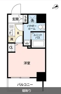 GENOVIA川崎IVskygarden【2階】の間取り