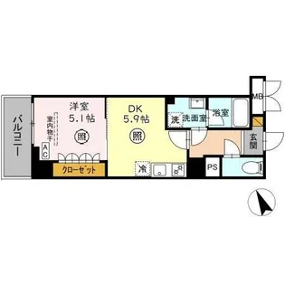 GRAND VILLAGE【4階】の間取り