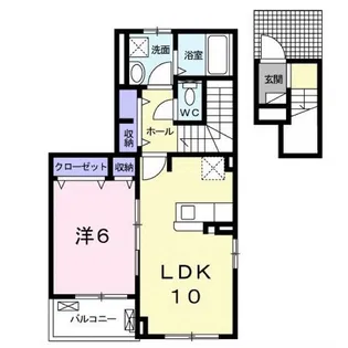 ラフィーネ【2階】の間取り