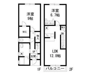 CigogneC棟(シゴーニュC棟)の間取り