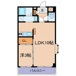 サクセス21【2階】の間取り