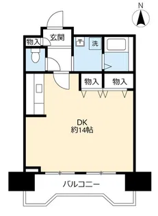 URアクティ学園西町【6階】の間取り
