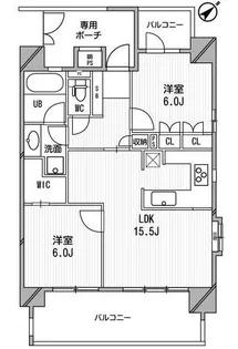 ライオンズシティ白金高輪【11階】の間取り