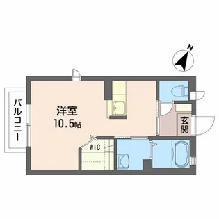 シャーメゾンSAKURAII【2階】の間取り