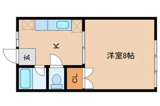 DSハイツ桜ヶ丘【2階】の間取り