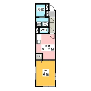 コーポソレイユ【1階】の間取り