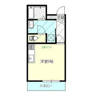 フローエスAUN 1号棟【2階】の間取り