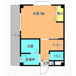 タマミハイツ1【2階】の間取り