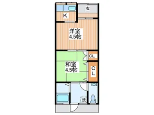 大阪府寝屋川市大利元町【一戸建】の間取り