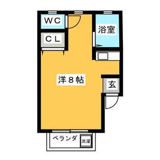 メゾン妙興寺【1階】の間取り