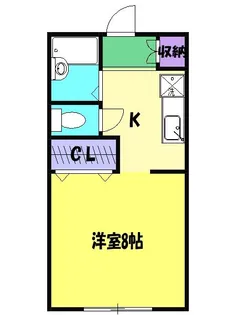 カルミア【1階】の間取り