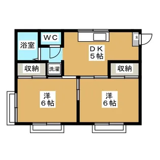 メゾングッチ【1階】の間取り