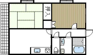 クレメント5【3階】の間取り