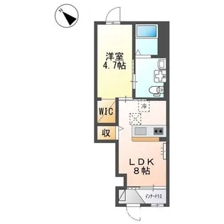 東京都八王子市左入町【アパート】の間取り