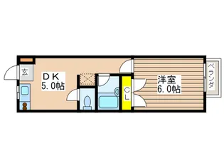 ヴィラウイスタリア【1階】の間取り
