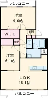 THE ROOTS【4階】の間取り