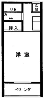 サンアベニュー片倉【2階】の間取り