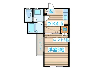 メゾン・リポ-ズ【2階】の間取り