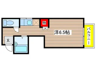 LS杁中【3階】の間取り