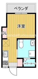 89.BLD【2階】の間取り