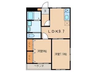 サテライト【1階】の間取り