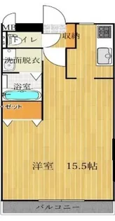 ペティート【4階】の間取り