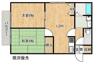 ハイツセトール【2階】の間取り