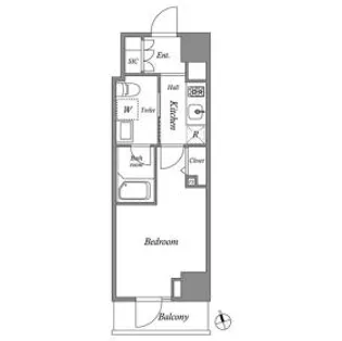 GRAN PASEO田原町【2階】の間取り
