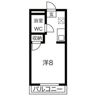 レークヒル小森【2階】の間取り