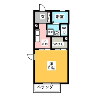 シャーメゾン宮前【2階】の間取り