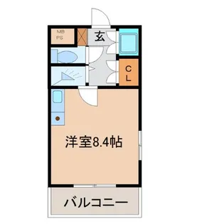 AXIS21【8階】の間取り