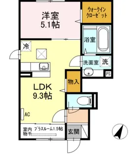 鹿児島県鹿児島市中山町【アパート】の間取り