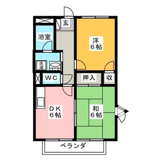 Surplus Two翔【2階】の間取り