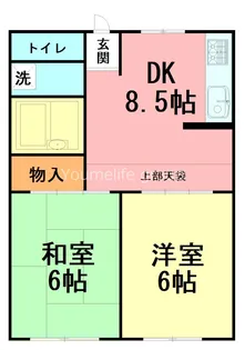 メゾンカミヤ【2階】の間取り