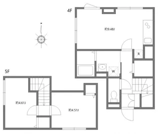エルファーロ大井町の間取り