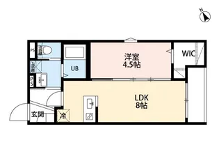 神奈川県海老名市上郷1【アパート】の間取り