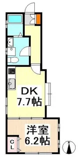 プレジール永福町【1階】の間取り