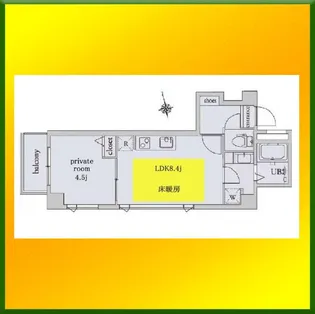 アーベインひばりが丘【2階】の間取り