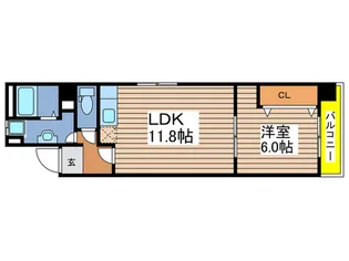 レジデンスダイヤの間取り