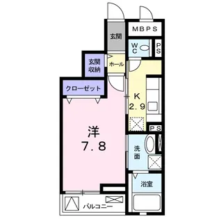広島県福山市曙町2【マンション】の間取り