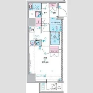 ジェノヴィア桜上水II【4階】の間取り