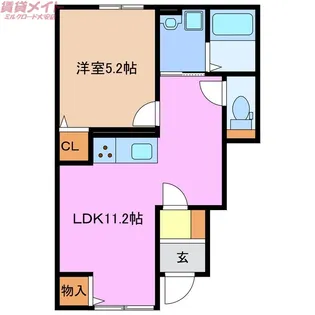S・Hills【1階】の間取り