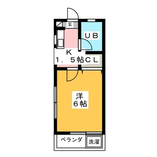 ボヌール東小岩【2階】の間取り