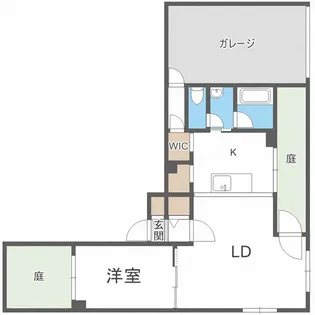 CARRERA N13【1階】の間取り