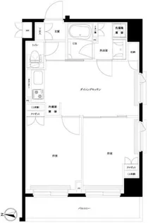 東京都足立区梅島2【マンション】の間取り